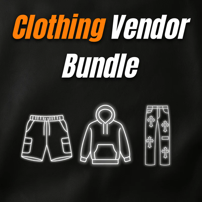 CLOTHING VENDOR BUNDLE